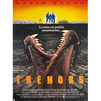 TREMORS Affiche de film- 40x54 cm. - 1990 - Kevin Bacon, Ron Underwood