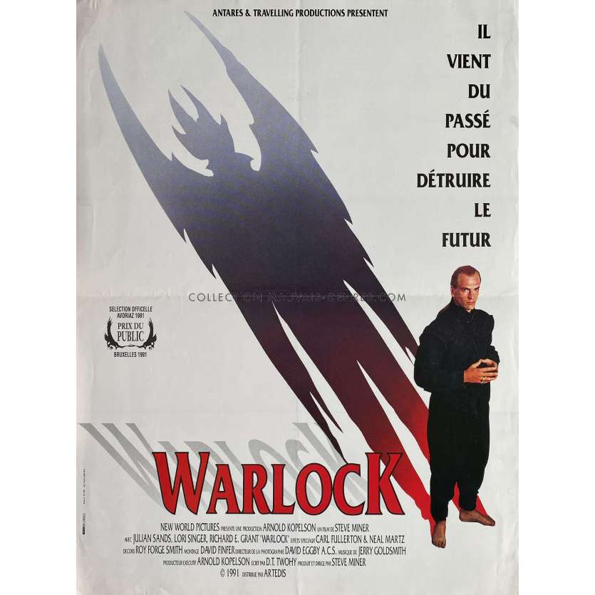 WARLOCK Affiche de film- 40x54 cm. - 1989 - Julian Sands, Steve Miner