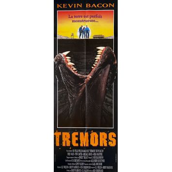 TREMORS French Movie Poster- 23x63 in. - 1990 - Ron Underwood, Kevin Bacon