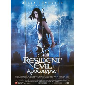 RESIDENT EVIL APOCALYPSE Affiche de film- 120x160 cm. - 2004 - Milla Jovovitch, Alexander Witt