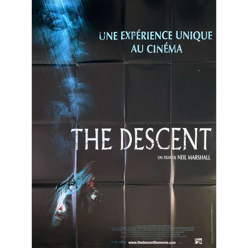 THE DESCENT French Movie Poster Adv - 47x63 in. - 2005 - Neil Marshall, Shauna Macdonald