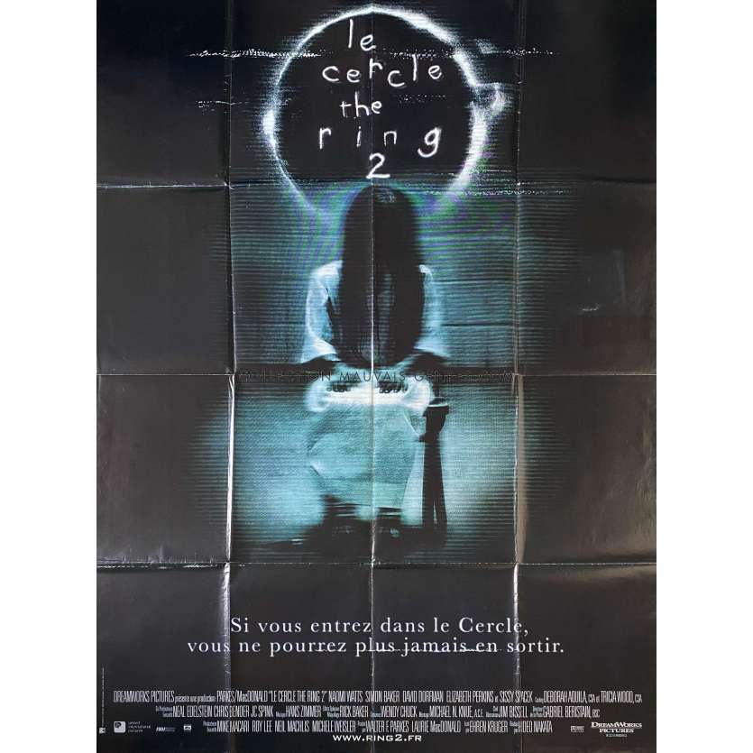 THE RING TWO French Movie Poster- 47x63 in. - 2005 - Hideo Nakata, Naomi Watts