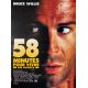 58 MINUTES POUR VIVRE Affiche de film- 40x54 cm. - 1990 - Bruce Willis, Renny Harlin