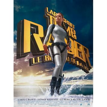 LARA CROFT TOMB RAIDER Affiche de film- 40x54 cm. - 2001 - Angelina Jolie, Simon West