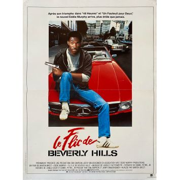 BEVERLY HILLS COP French Movie Poster- 15x21 in. - 1984 - Martin Brest, Eddy Murphy