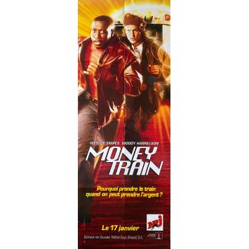 MONEY TRAIN Affiche de film- 60x160 cm. - 1995 - Wesley Snipes, Joseph Ruben