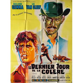 LE DERNIER JOUR DE LA COLERE Affiche de film- 120x160 cm. - 1967 - Lee Van Cleef, Tonino Valerii