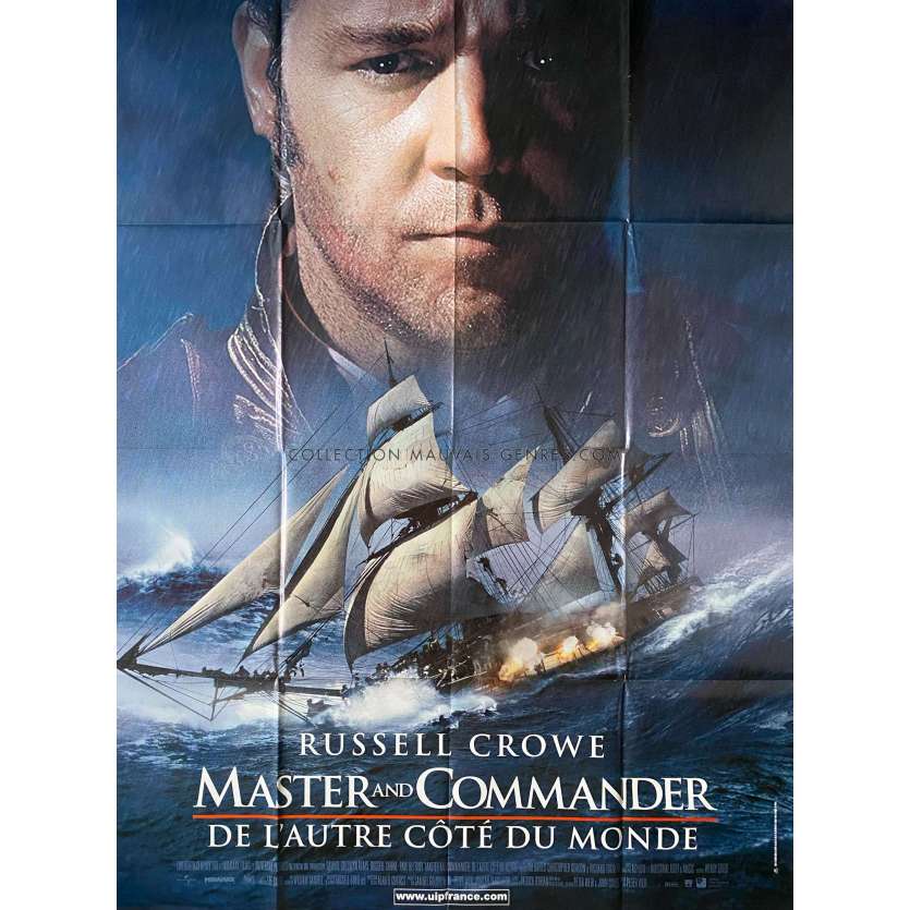 MASTER AND COMMANDER Affiche de film- 120x160 cm. - 2003 - Russell Crowe, Peter Weir