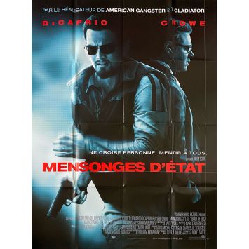 MENSONGES D'ETAT Affiche de film- 120x160 cm. - 2008 - Leonardo DiCaprio, Ridley Scott