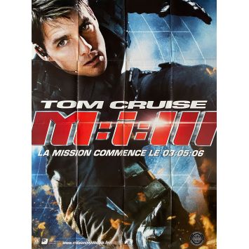 MISSION IMPOSSIBLE 3 Affiche de film- 120x160 cm. - 2006 - Tom Cruise, J.J. Abrams