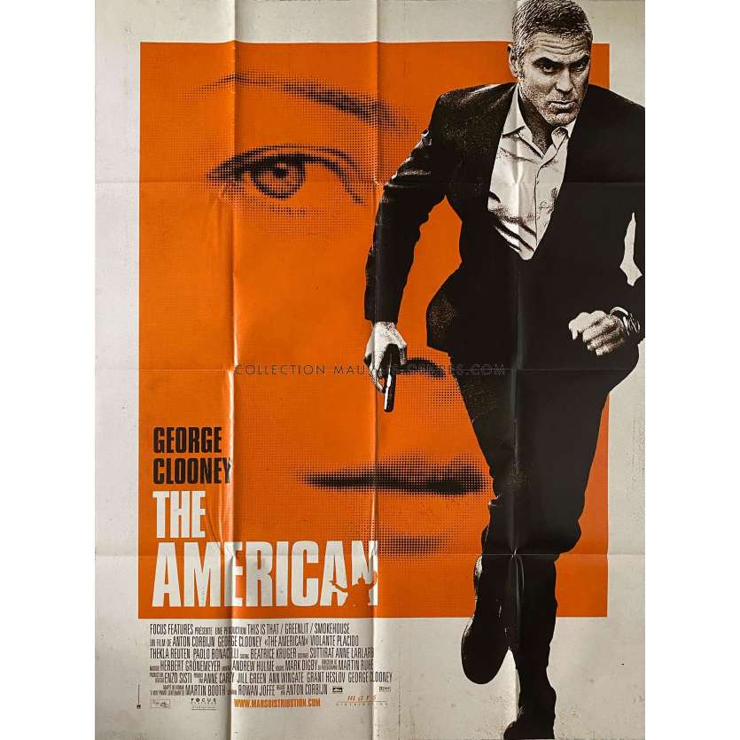 THE AMERICAN Affiche de film- 120x160 cm. - 2010 - George Clooney, Anton Corbijn