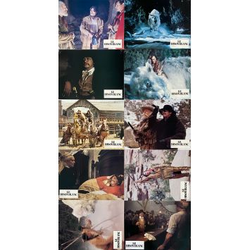 LE BISON BLANC Photos de film x10 - jeu B - 22x28 cm. - 1977 - Charles Bronson, J. Lee Thompson