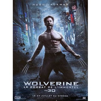 THE WOLVERINE French Movie Poster- 15x21 in. - 2013 - James Mangold, Hugh Jackman