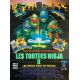 TEENAGE MUTANT NINJA TURTLES II French Movie Poster- 47x63 in. - 1991 - Michael Pressman, David Warner