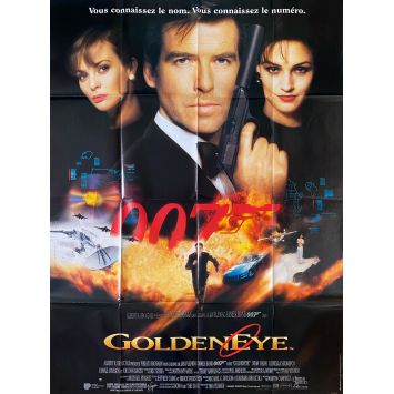 GOLDENEYE Affiche de film- 120x160 cm. - 1995 - Pierce Brosman, James Bond