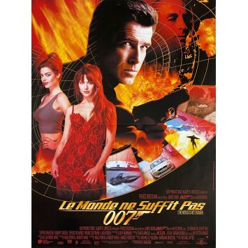 THE WORLD IS NOT ENOUGH French Movie Poster- 15x21 in. - 1999 - Michael Apted, Pierce Brosnan