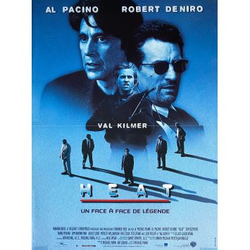 HEAT Affiche de film- 40x54 cm. - 1995 - Robert de Niro, Michael Mann