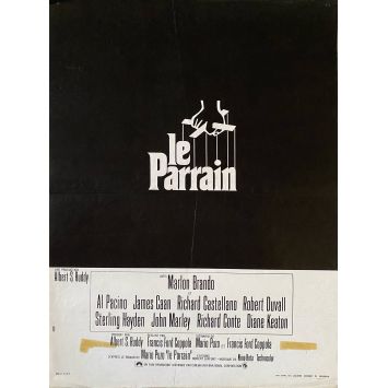 LE PARRAIN Affiche de film- 40x54 cm. - 1972 - Marlon Brando, Francis Ford Coppola