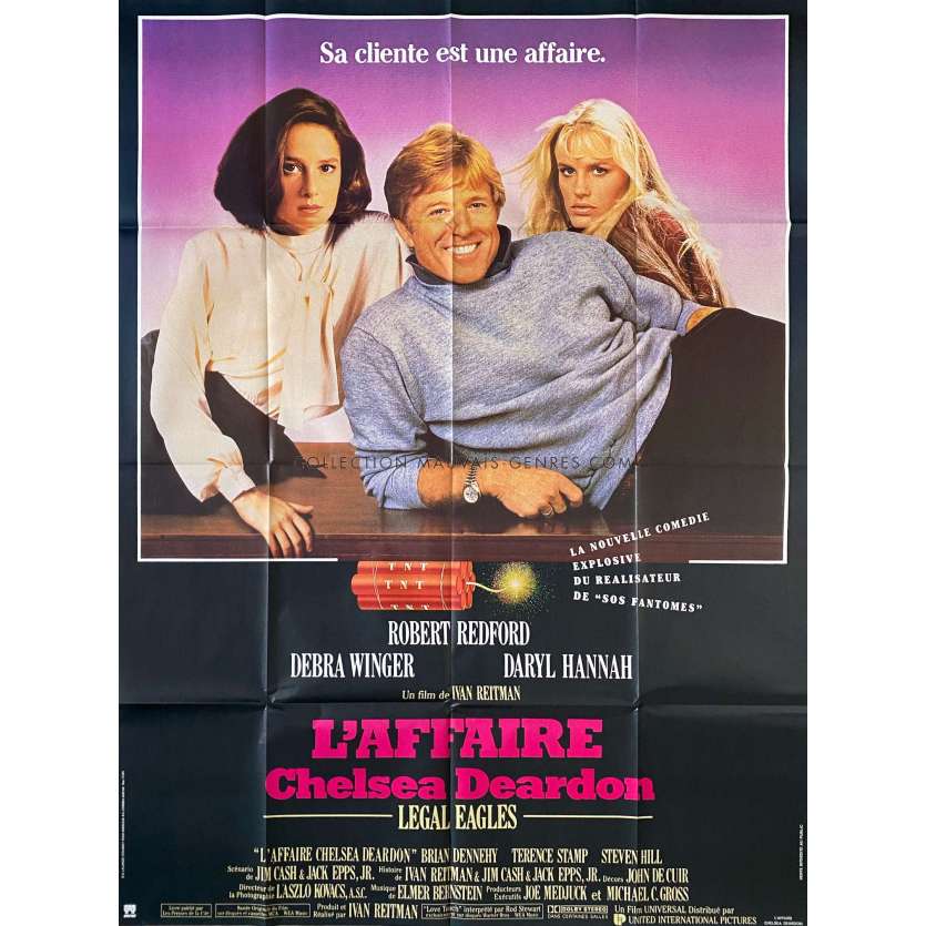 L'AFFAIRE CHELSEA DEARDON Affiche de film- 120x160 cm. - 1982 - Robert Redford, Ivan Reitman