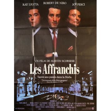 GOODFELLAS French Movie Poster- 47x63 in. - 1990 - Martin Scorsese, Robert de Niro