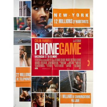 PHONE GAME Affiche de film- 120x160 cm. - 2002 - Colin Farrell, Joel Schumacher