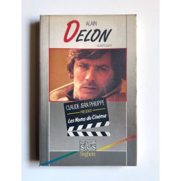 ALAIN DELON French Book- 1988 - Claude Jean-Philippe, Seghers