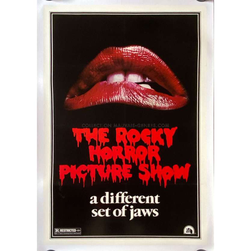 THE ROCKY HORROR PICTURE SHOW U.S Linen Movie Poster- 27x41 in. - 1975 - Jim Sharman, Tim Curry