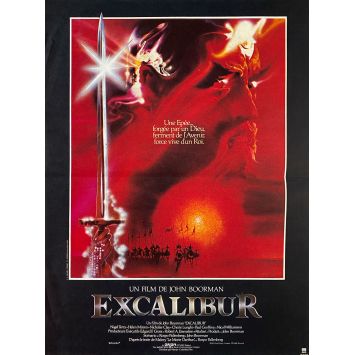 EXCALIBUR Affiche de film- 40x54 cm. - 1981 - Nigel Terry, John Boorman