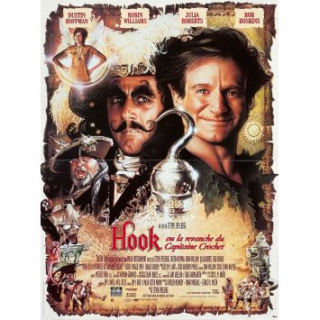 HOOK Affiche de film- 40x54 cm. - 1991 - Dustin Hoffman, Steven Spielberg