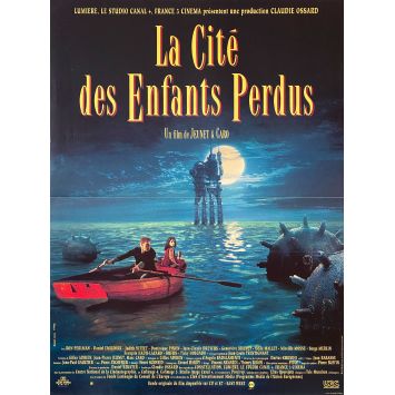 THE CITY OF THE LOST CHILDREN French Movie Poster- 15x21 in. - 1995 - Jean-Pierre Jeunet, Marc Caro, Ron Perlman