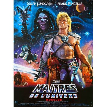 LES MAITRES DE L'UNIVERS Affiche de film- 40x54 cm. - 1987 - Dolph Lundgren, Gary Goddard