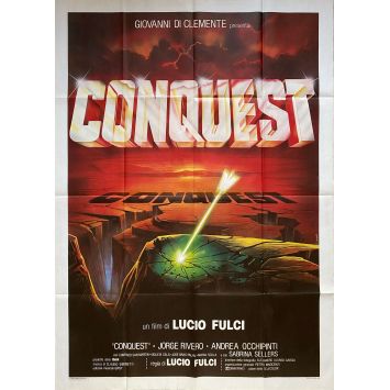 CONQUEST Affiche de film- 100x140 cm. - 1983 - Jorge Rivero, Lucio Fulci