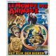 LE MONDE DES ANIMAUX Affiche de film- 35x55 cm. - 1956 - Theodore von Eltz, Irwin Allen