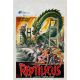 REPTILICUS Belgian Movie Poster- 14x21 in. - 1961 - Poul Bang, Bent Mejding