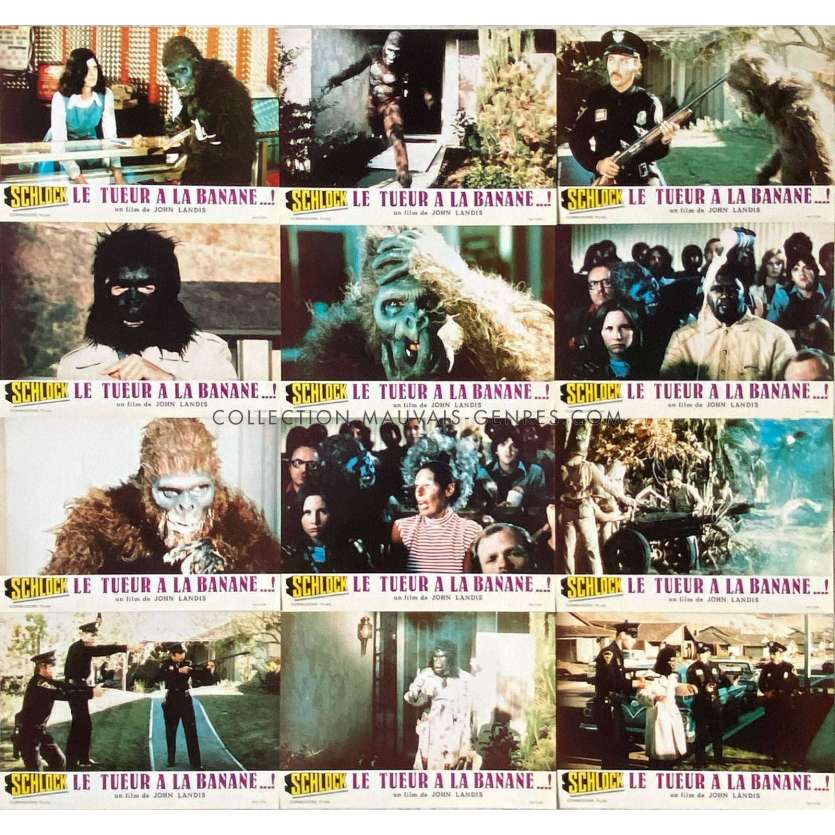 SCHLOCK Photos de film x12 - 22x28 cm. - 1973 - Saul Kahan , John Landis