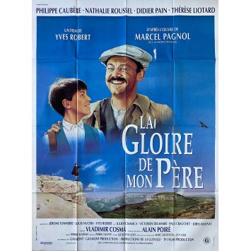 MY FATHER'S GLORY Original Movie Poster- 47x63 in. - 1990 - Yves Robert, Philippe Caubert