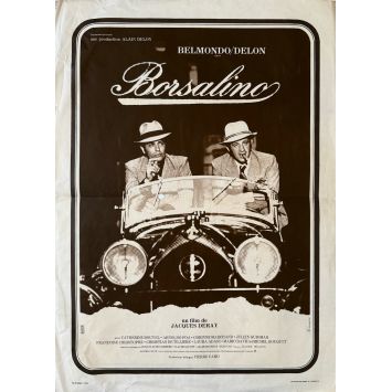 BORSALINO Affiche de film- 40x54 cm. - 1970 - Jean-Paul Belmondo, Alain Delon