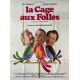 LA CAGE AUX FOLLES Affiche de film- 120x160 cm. - 1978 - Michel Serrault, Edouard Molinaro