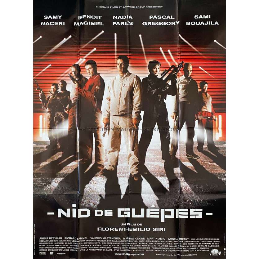 NID DE GUEPES Affiche de film- 120x160 cm. - 2002 - Samy Naceri, Florent-Emilio Siri