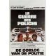 LA GUERRE DES POLICES Belgian Movie Poster- 14x21 in. - 1979 - Robin Davis, Claude Brasseur