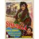 SINGOALLA Affiche de film- 35x55 cm. - 1949 - Viveca Lindfors, Christian-Jaque