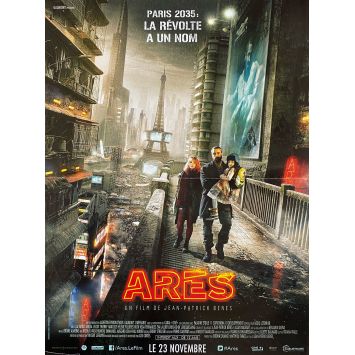 ARES Affiche de cinéma- 40x54 cm. - 2016 - Ola Rapace, Jean-Patrick Benes