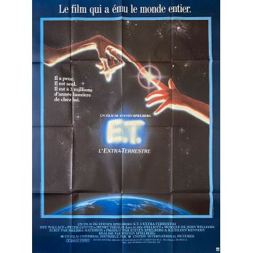 E.T. L'EXTRA-TERRESTRE Affiche de cinéma- 120x160 cm. - 1982/R1985 - Dee Wallace, Steven Spielberg