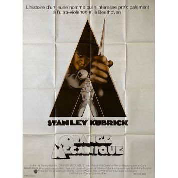 CLOCKWORK ORANGE French Movie Poster- 47x63 in. - 1971 - Stanley Kubrick, Malcom McDowell