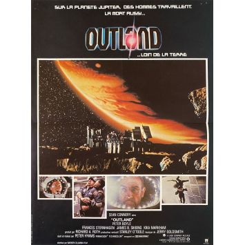 OUTLAND Affiche de cinéma- 40x54 cm. - 1981 - Sean Connery, Peter Hyams