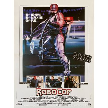 ROBOCOP Affiche de cinéma- 40x54 cm. - 1986 - Nancy Allen, Paul Verhoeven