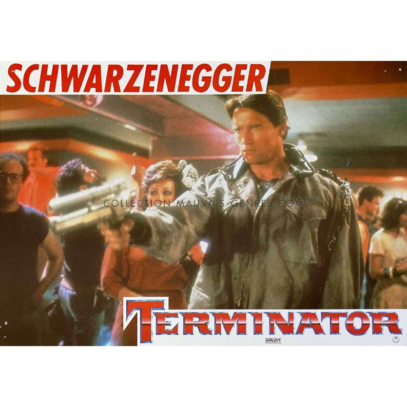 TERMINATOR Photo de film N02 - 21x30 cm. - 1983 - Arnold Schwarzenegger, James Cameron