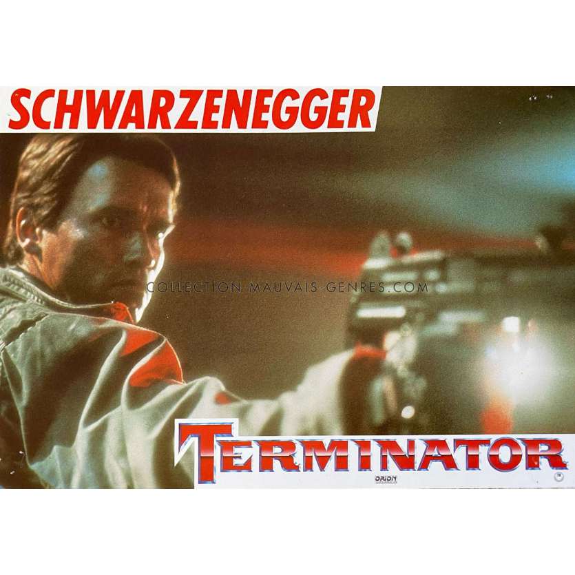 TERMINATOR German Lobby Card N04 - 9x11,5 in. - 1983 - James Cameron, Arnold Schwarzenegger