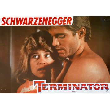 TERMINATOR German Lobby Card N05 - 9x11,5 in. - 1983 - James Cameron, Arnold Schwarzenegger