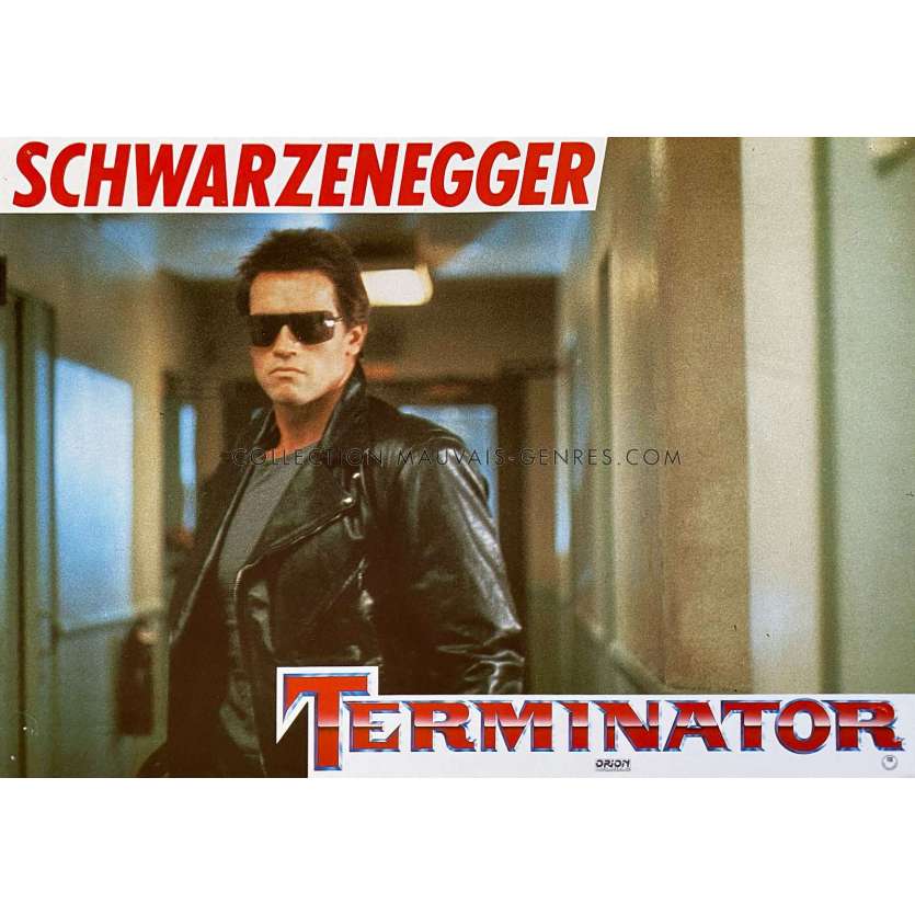 TERMINATOR German Lobby Card N06 - 9x11,5 in. - 1983 - James Cameron, Arnold Schwarzenegger